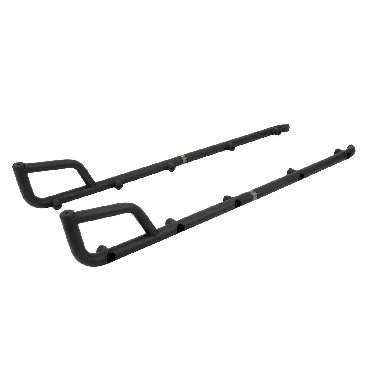Nerf Bars - Powder Coated Steel in Black for Kawasaki Mule Pro-FXT 2015-2023