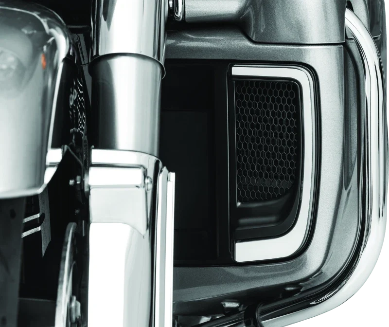 Lower Fairing Grill for Harley Davidson (2014–2016) - Black