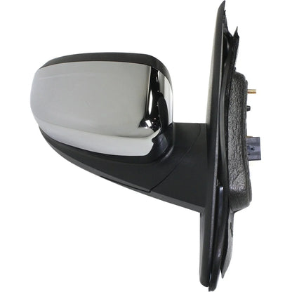 Set of 2 Heated Manual Folding Mirrors for Ford Taurus (2010-2011)