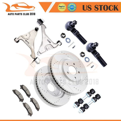 Front Lower Control Arms Set of 4 for 2006-2011 Cadillac DTS