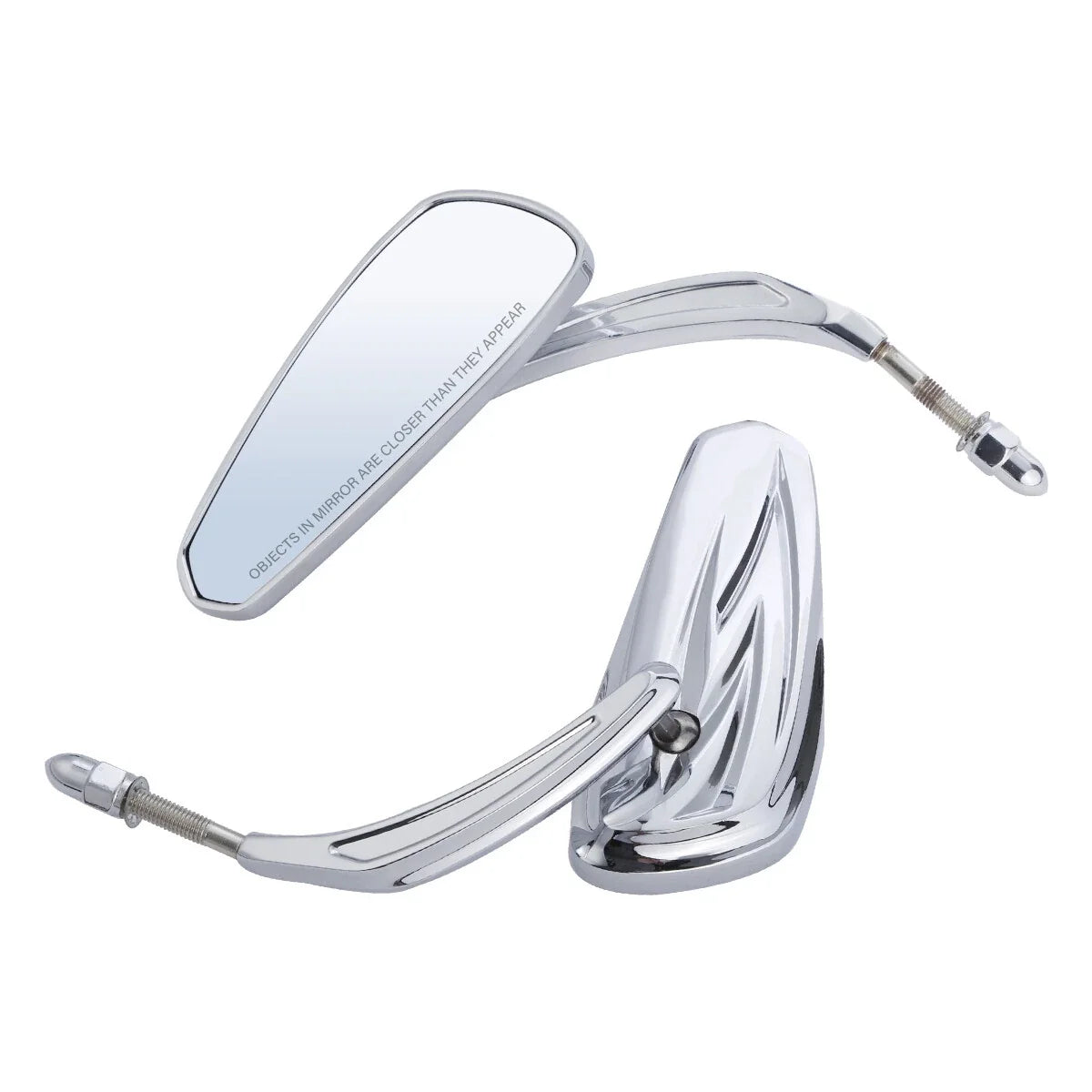 Rear-View Mirrors Chrome for Harley CVO Road Glide ST 2023-2024