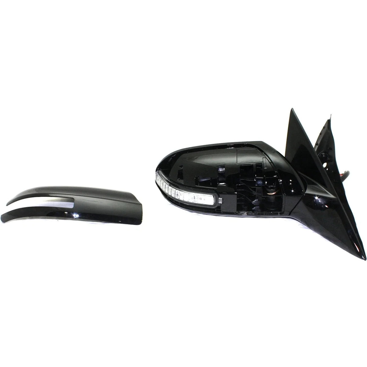 Mirror Pair with Heat for Nissan Maxima 2009-2014, Paintable