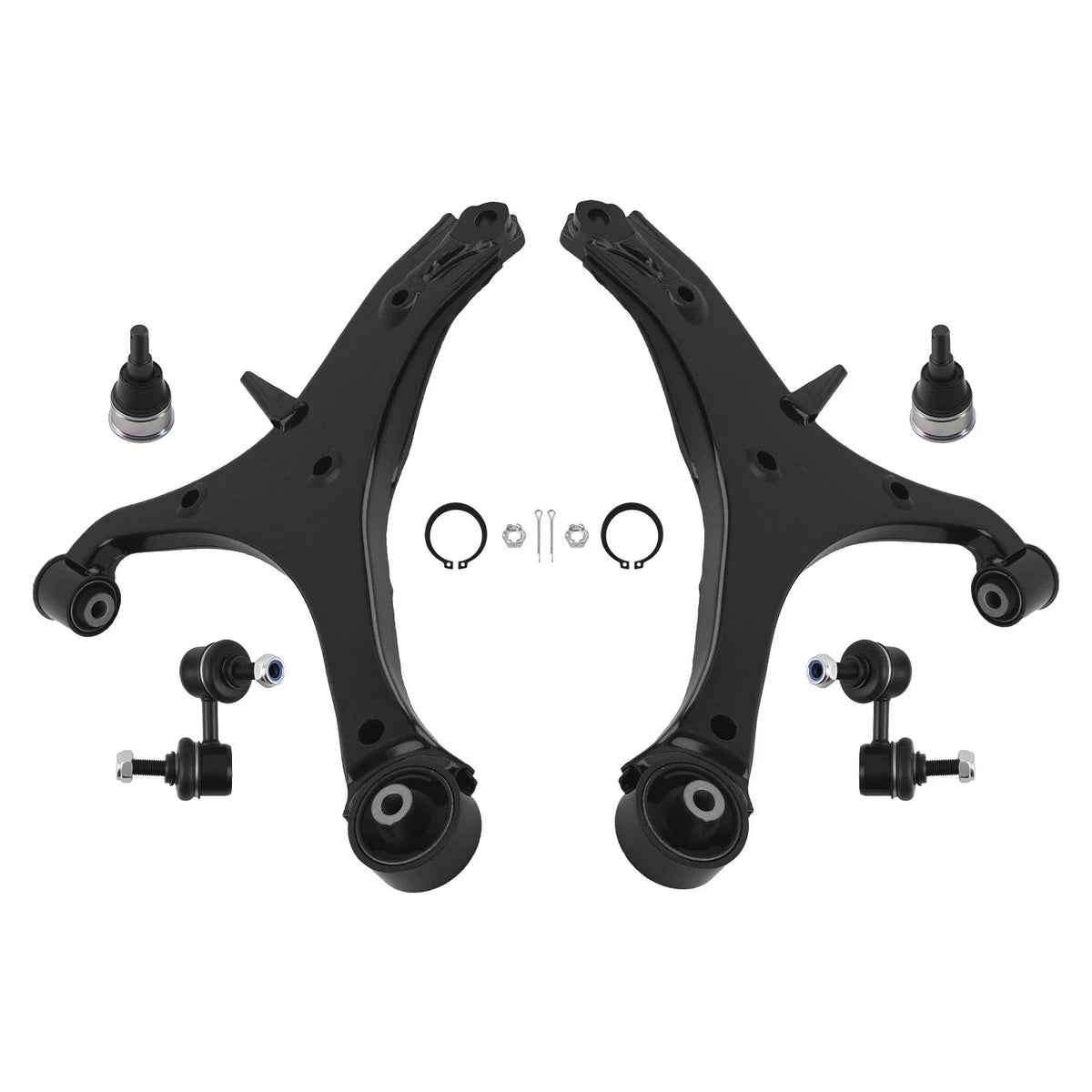 Front Lower Control Arms with Ball Joints Sway Bar for Honda Element (2003–2011)