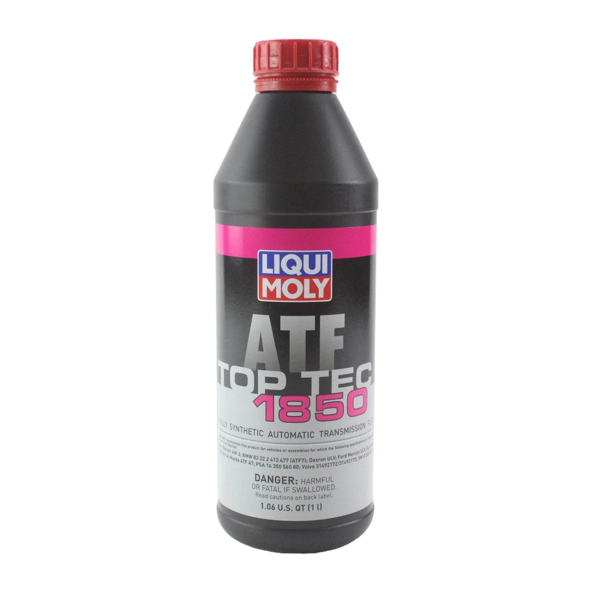 Set of 7 Liqui Moly Top Tec ATF 1850 Automatic Transmission Fluid (7L)