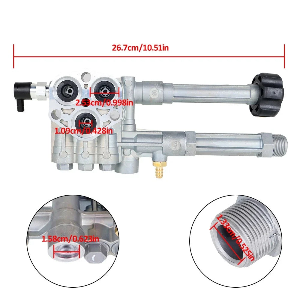 Pressure Washer Head Replacement for AR RMW2G20 & RMW2.2G24