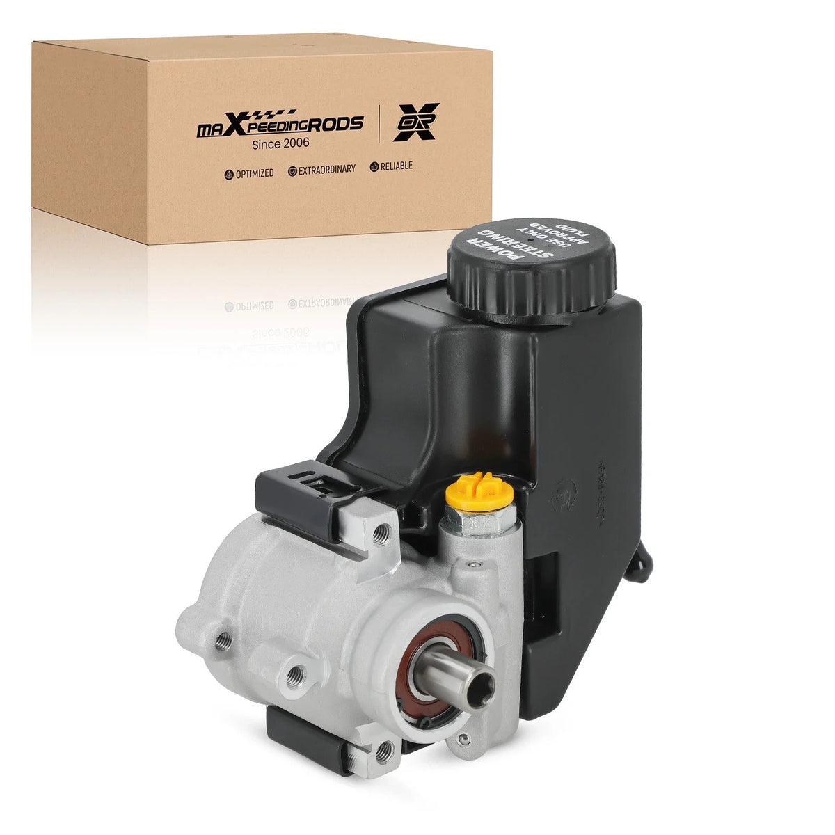 Power Steering Pump with Reservoir for GM Type II (0.665 Shaft)