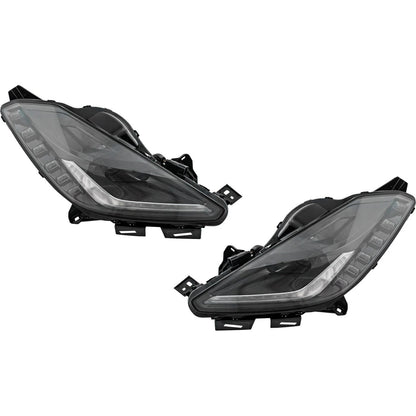 Headlight Set for Chevrolet Corvette (2014–2019) Left Right HID Assembly