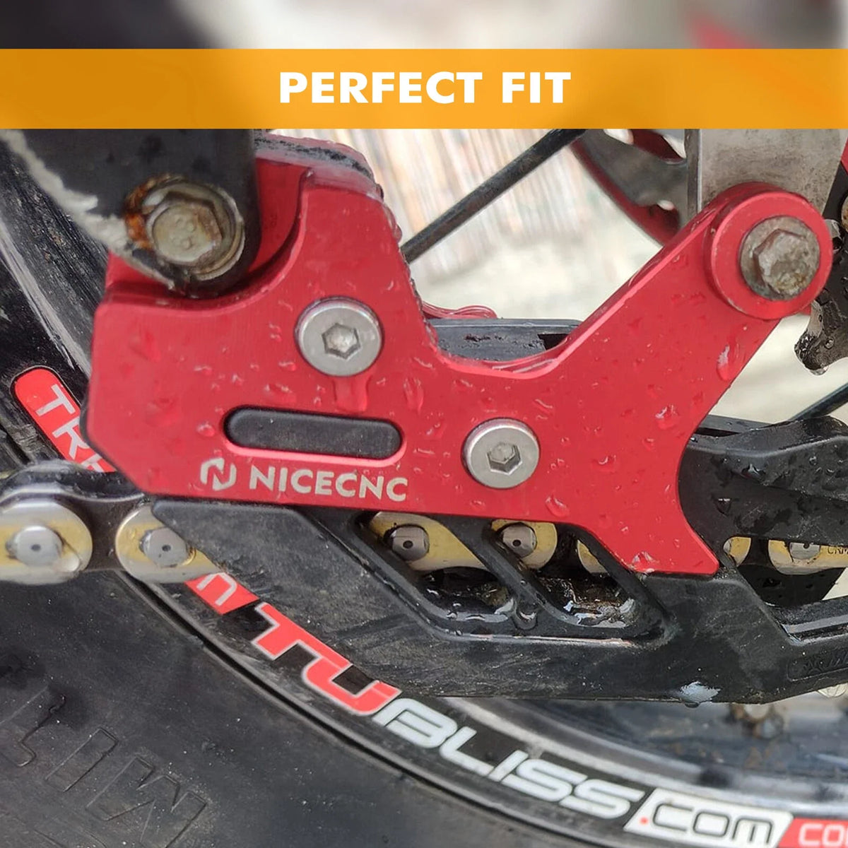 NICECNC Rear Chain Guide for Beta RR 125 200 250 300 390 400 450 480 (2010–2026)
