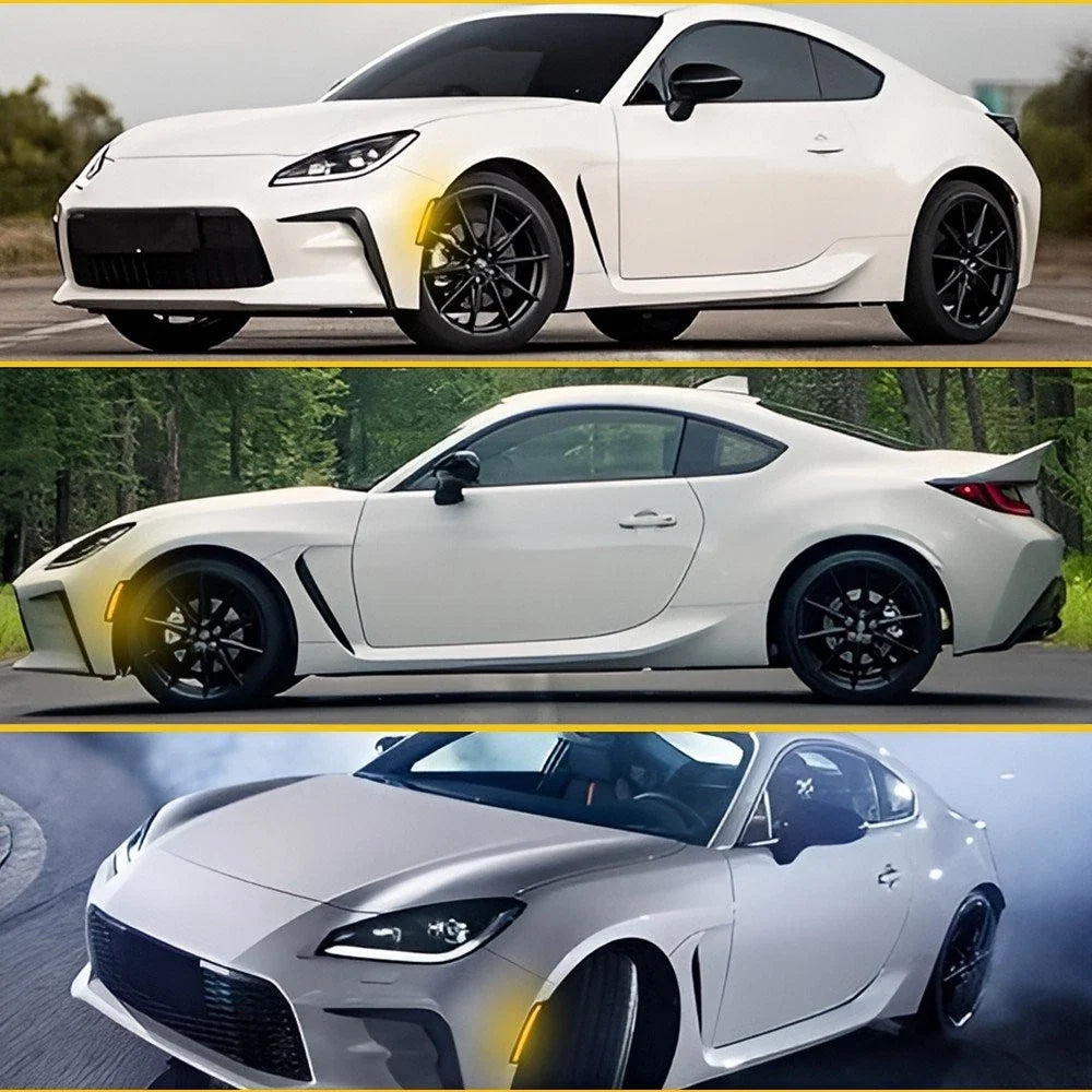 LED Strip Front Side Marker Lights for Toyota GR86 Subaru BRZ (2022–2024)