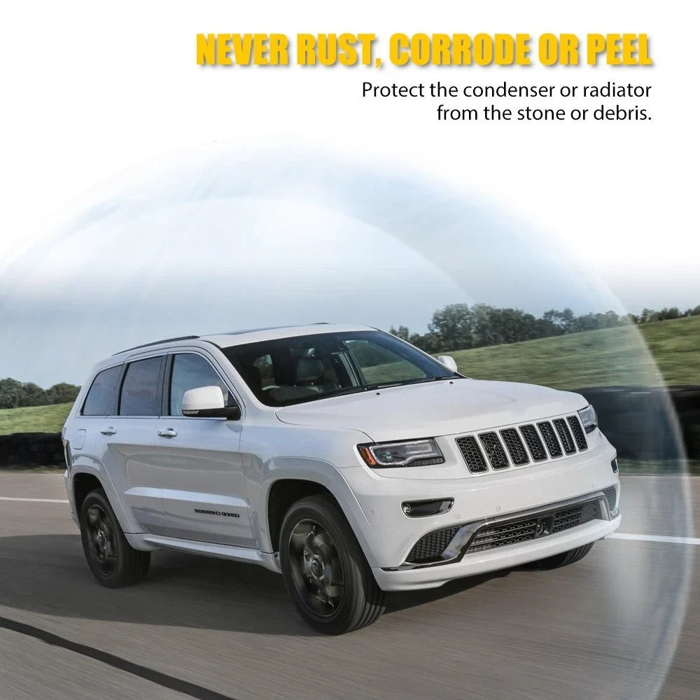 3PCS Honeycomb Mesh Inserts for Front Grill - Jeep Grand Cherokee 2014-2016