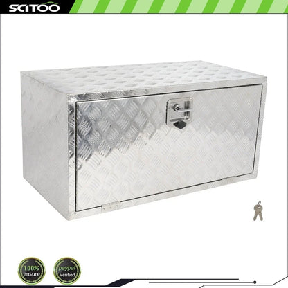 36"x 18"x 18" Tool Storage Box for Trucks - Aluminum