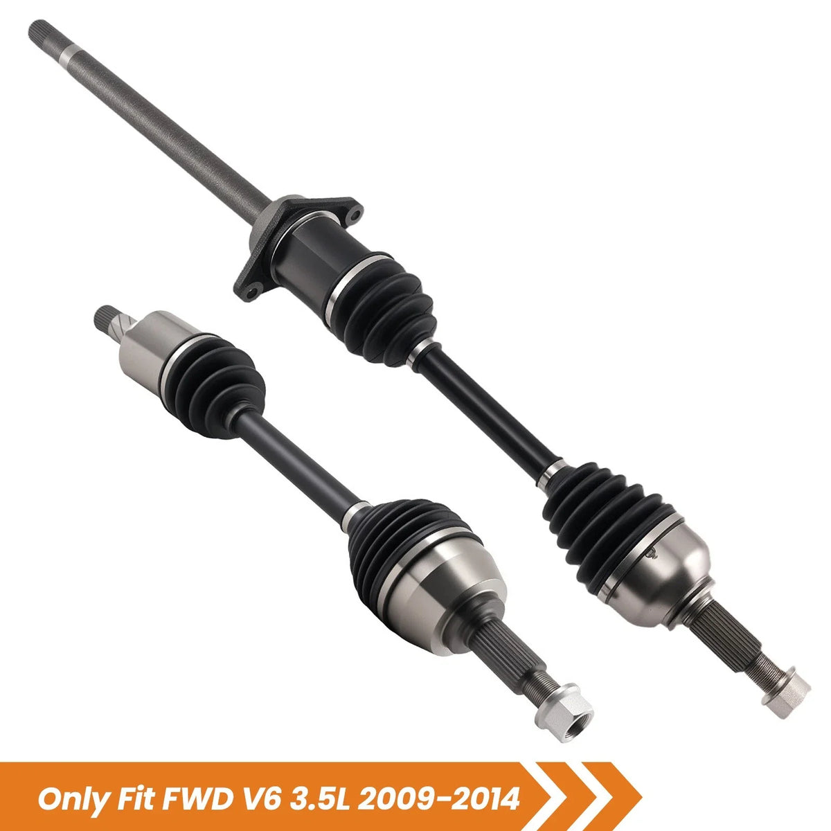 Front CV Axle Assembly Set for Nissan Murano V6 3.5L FWD (2009–2014)