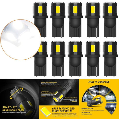 H11 LED Headlight Set (6000K White) - 2X AUXITO