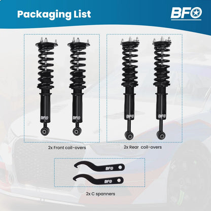2000-2005 Lexus IS300 Adjustable Coilover System