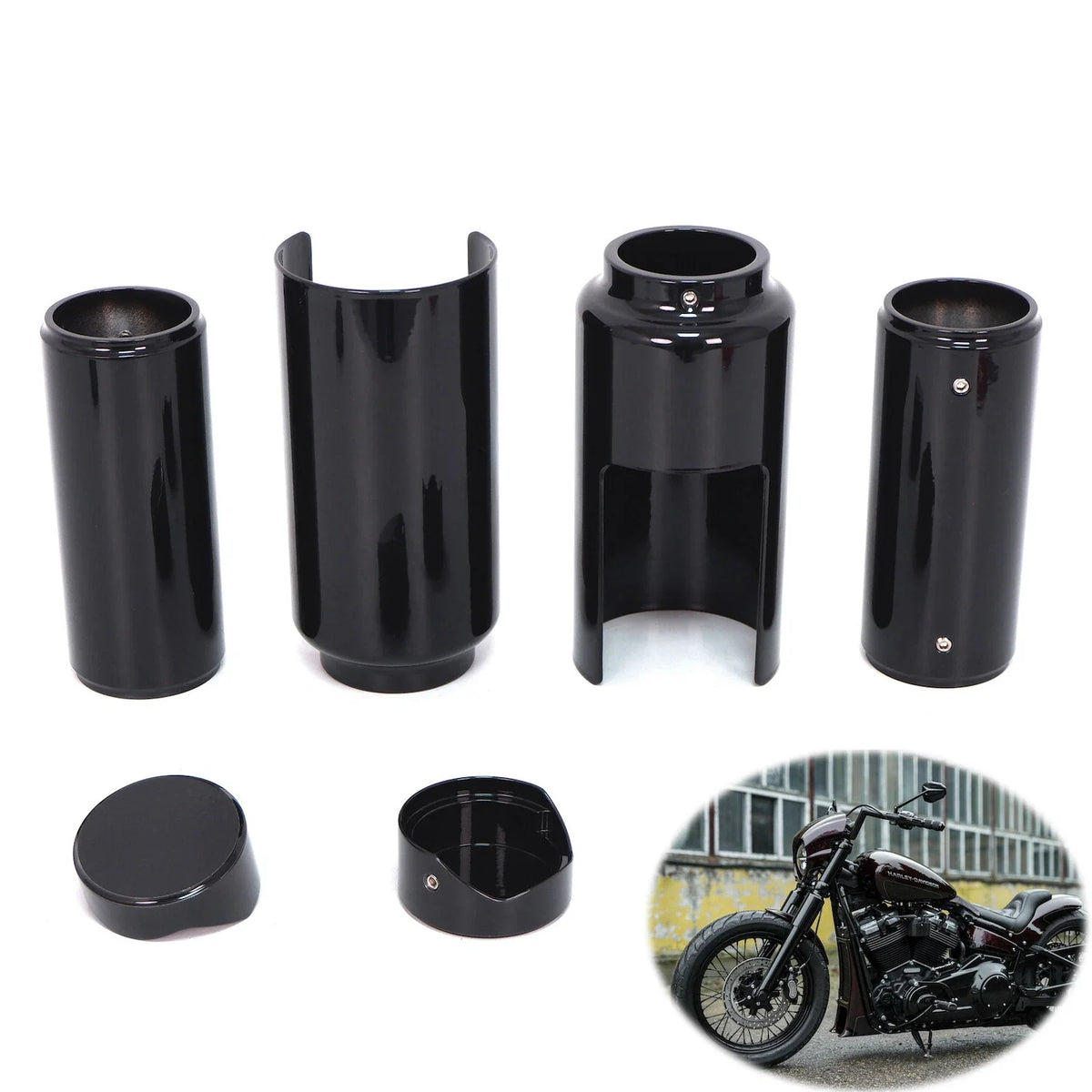 Fork Boot Set for FXBR FXBRS Harley Softail 2018-2023
