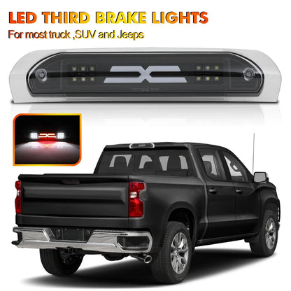Clear Lens 3rd Brake Light for Dodge Ram (2002–2009) with Black Housing