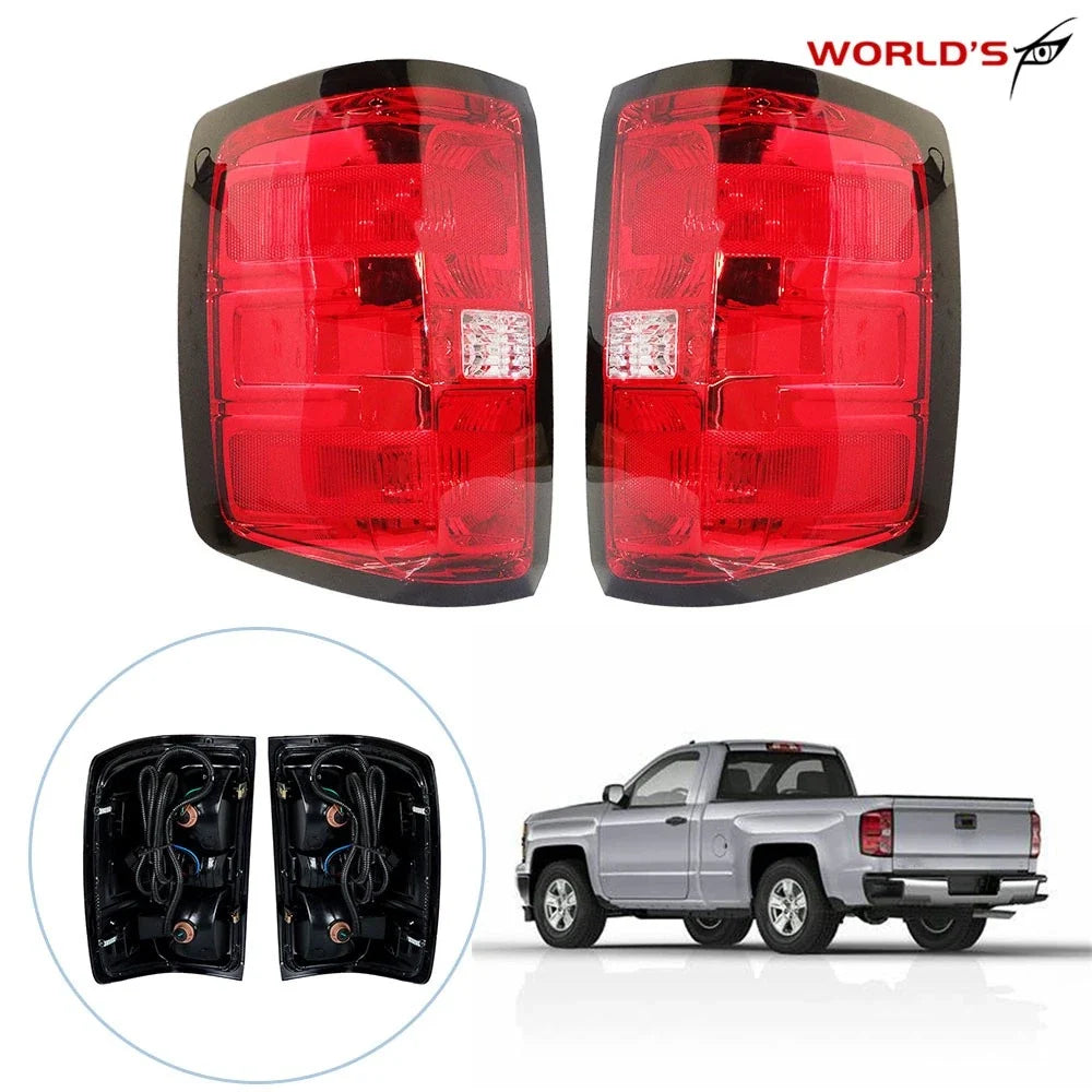 Tail Lights for Silverado 1500 Pickup Truck (2014–2015) Halogen