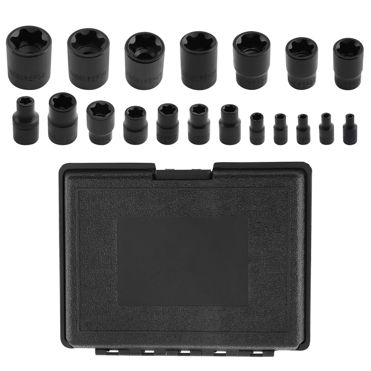 External Plus Socket Set 19 PC for EP4, EP5, EP6, EP7, EP8, EP10