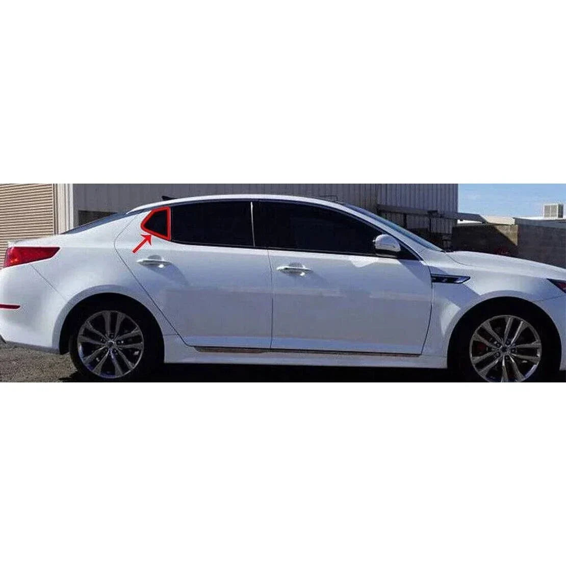Side Window Louvers Carbon Fiber for Kia Optima K5 (2011-2015)