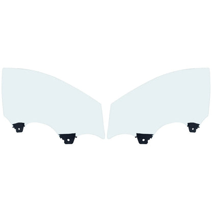 Set of 2 Front Door Glasses for Chevy
