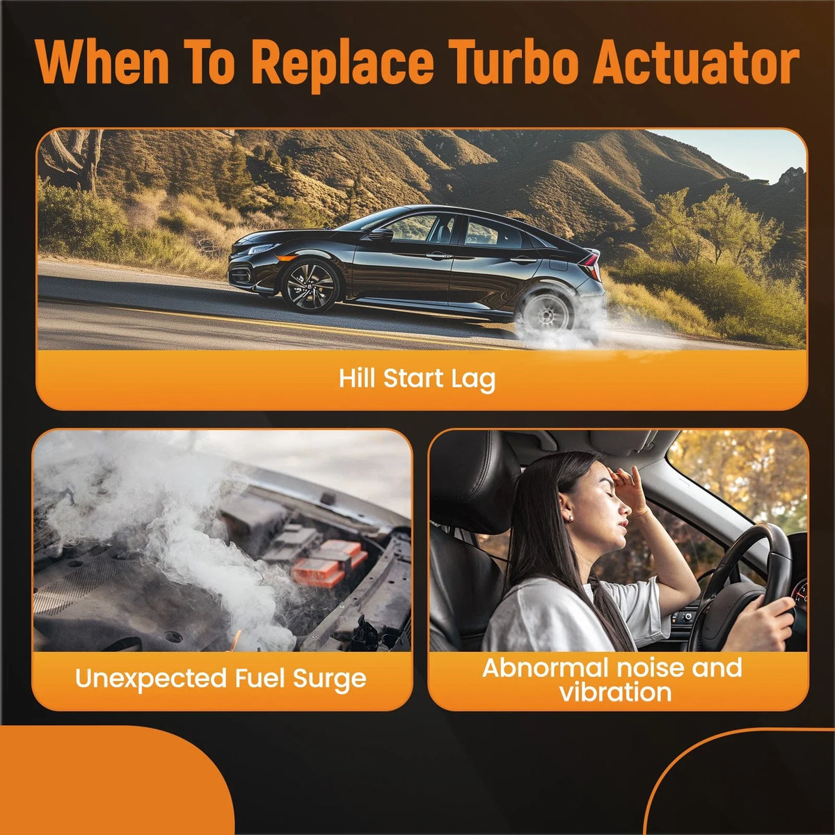 HE300G Turbo Actuator for 2013-2018 Dodge Ram 2500 3500