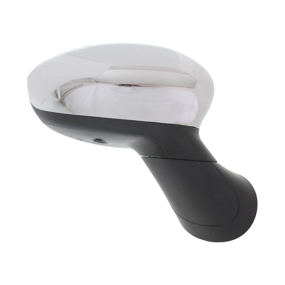 Power Mirrors with Heating for Fiat 500 Hatchback 2012-2018 Chrome