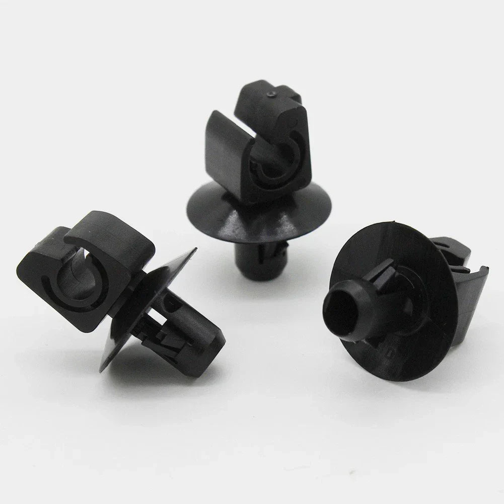 Interior Door Trim Holder Clips - Black for Cars