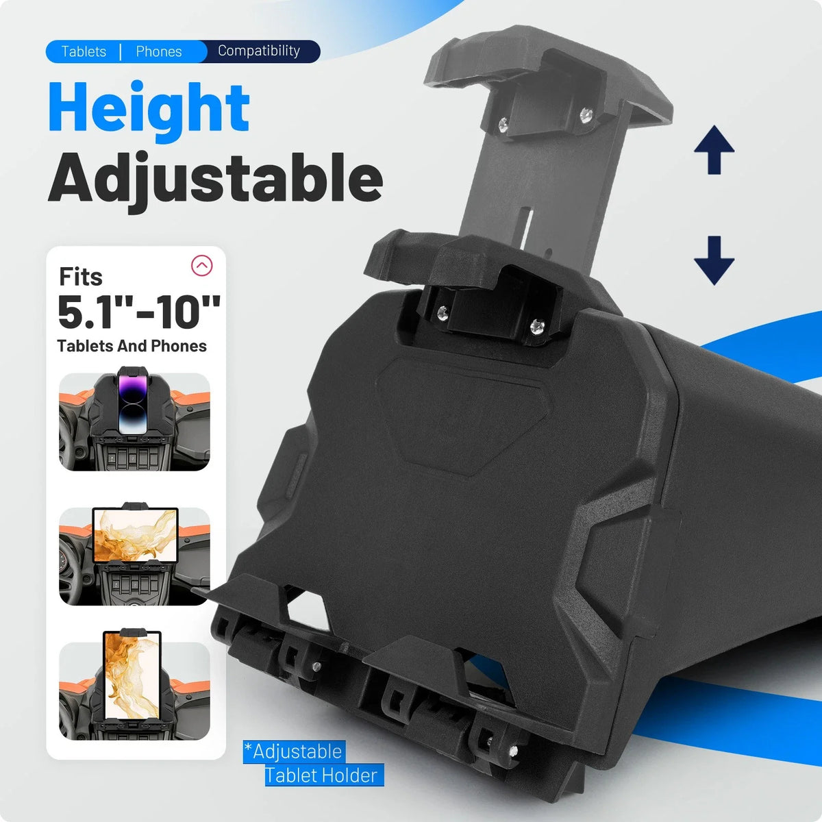 Tablet Holder Mounting for Can Am Maverick X3 (2017–2025)