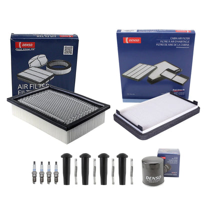 4 Spark Plugs & Boots Tune Up Kit for Tribute 2001-2012 by Denso