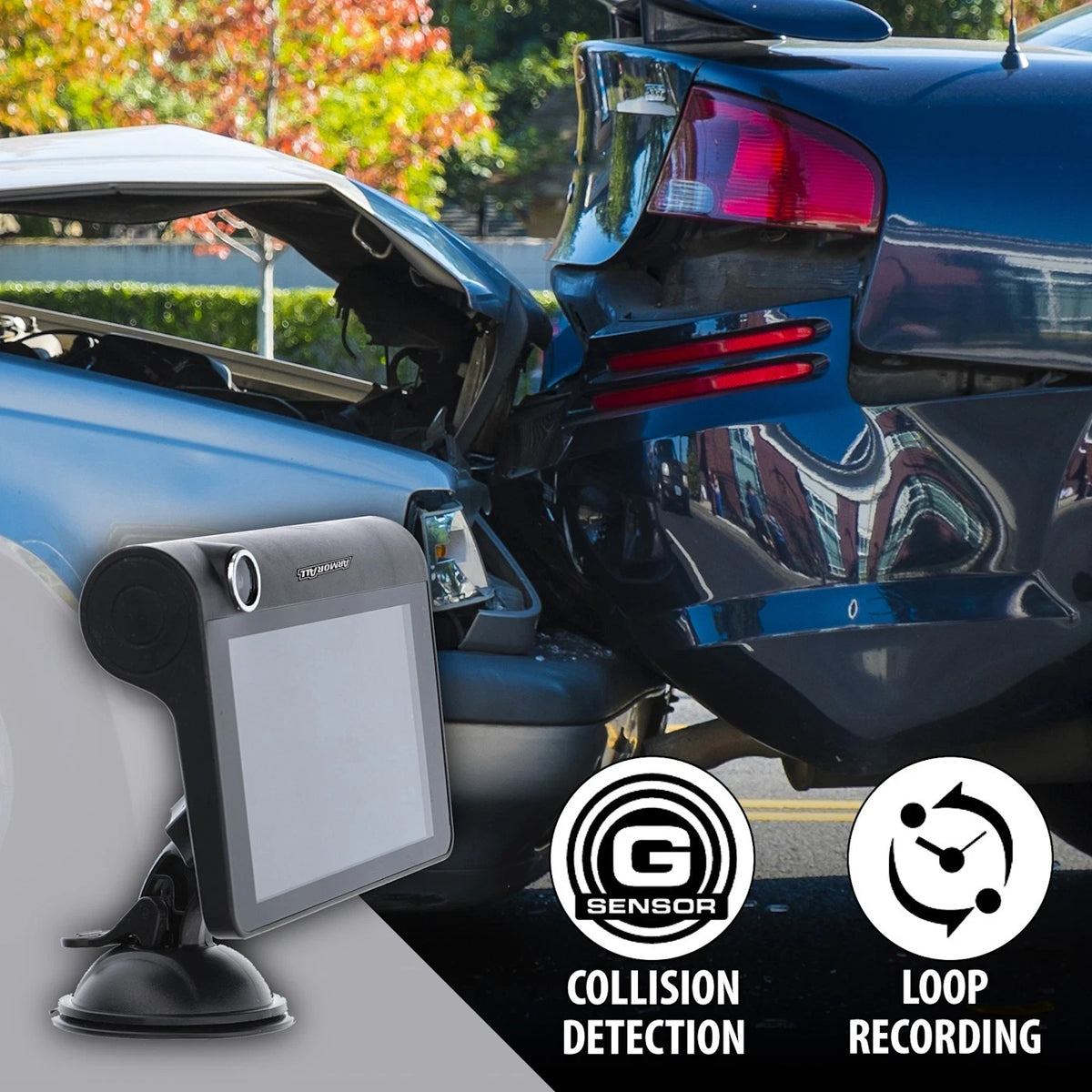 Armor All Dash Camera for (ADC2-1010-BLK)