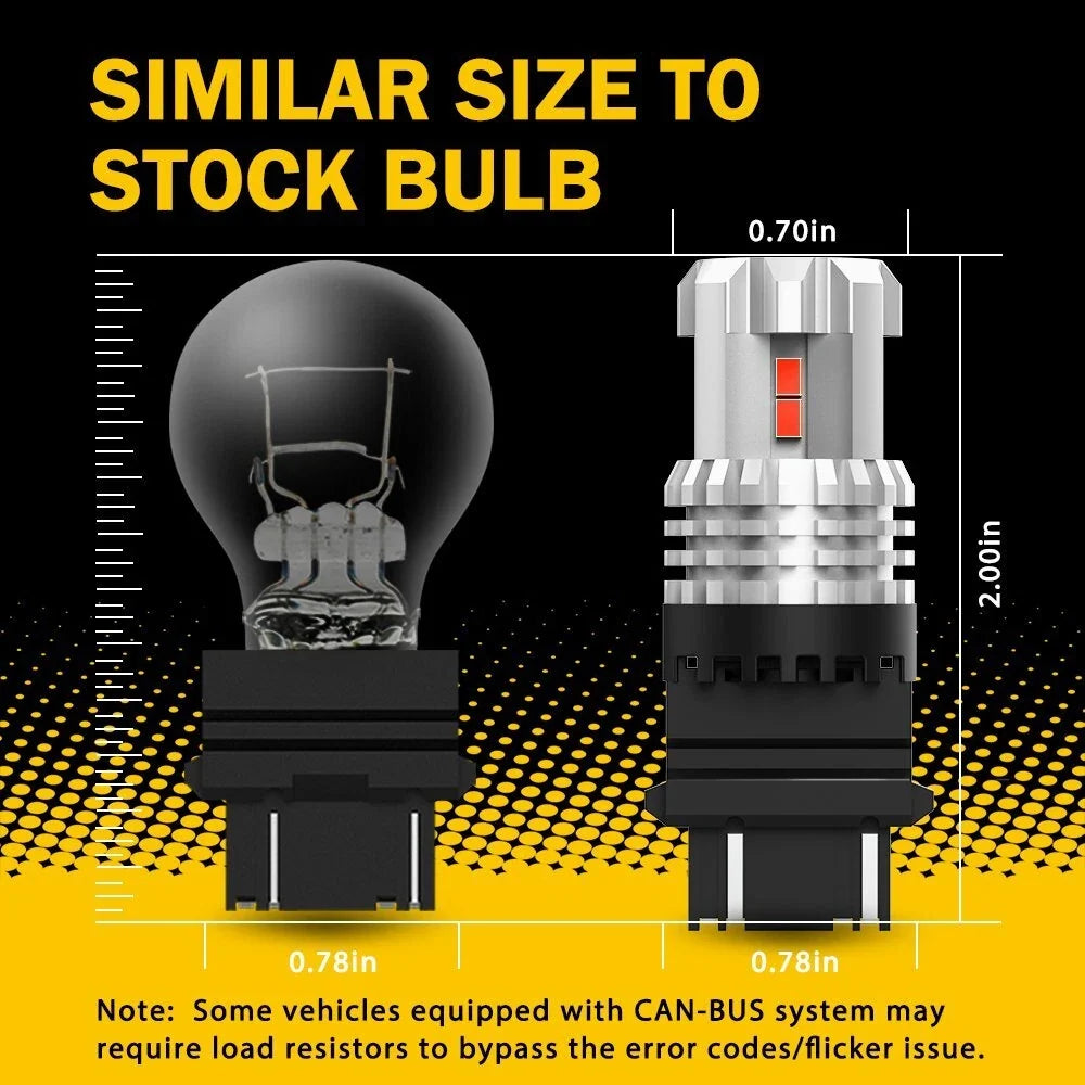 AUXITO 3157 4157 LED Brake Stop Tail Light Bulbs for