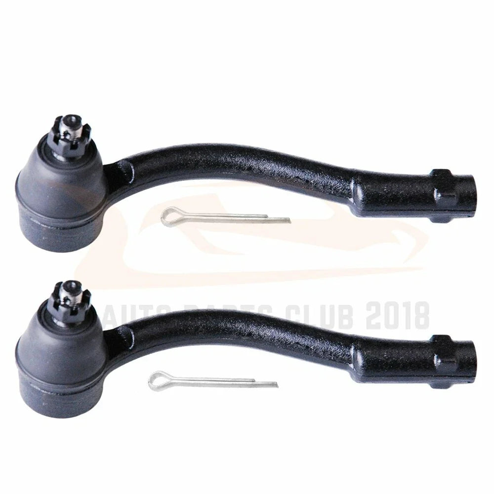 Set of 2 Front Outer Tie Rod Ends for Hyundai Accent (2006–2011)