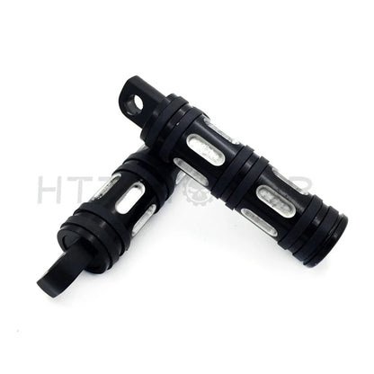Black Foot Pegs for Street Glide/Road King/CVO Harley 1984-2017