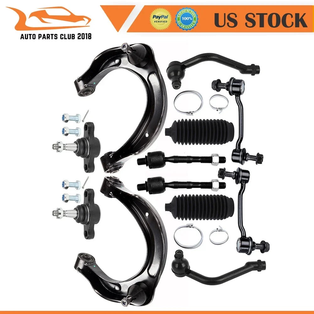 Set of 12 Front Upper Control Arms with Ball Joints for Sonata (2006–2008)