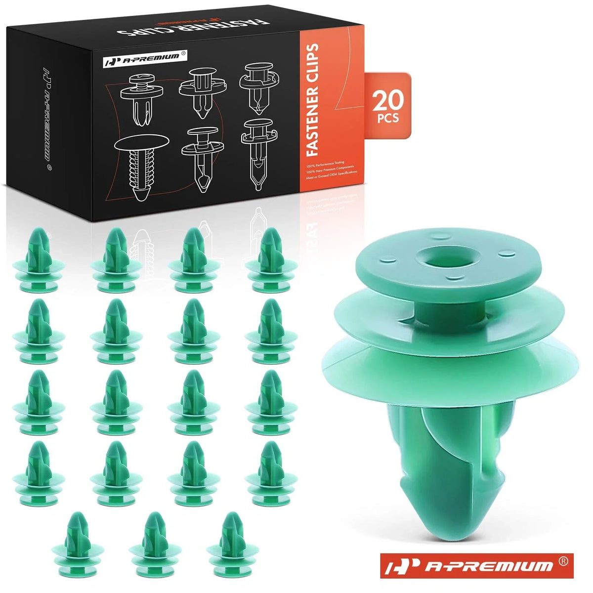 20x Nylon Trunk Panel Trim Clips for Nissan