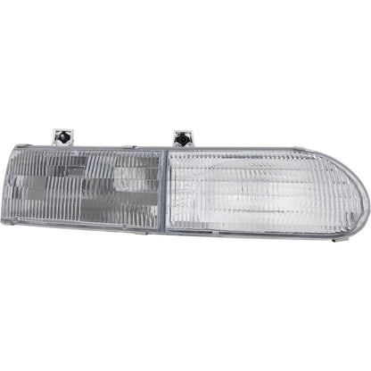 Passenger Side Headlight for Ford Taurus (1992–1995) Halogen with Bulb
