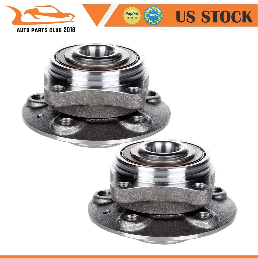 2 Front Wheel Hub Bearings for Volvo V70 S60 S80 XC70 (2001–2009)