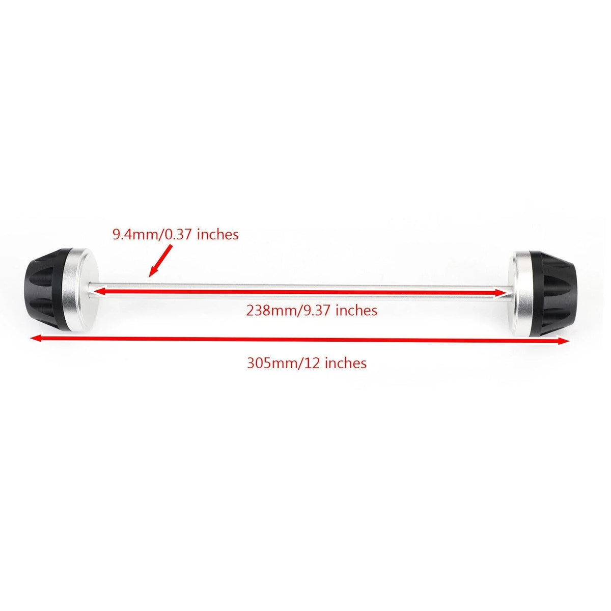 Front Axle Fork Protectors for BMW R 1200 GS/R/RS/RT NineT (2004–2019)