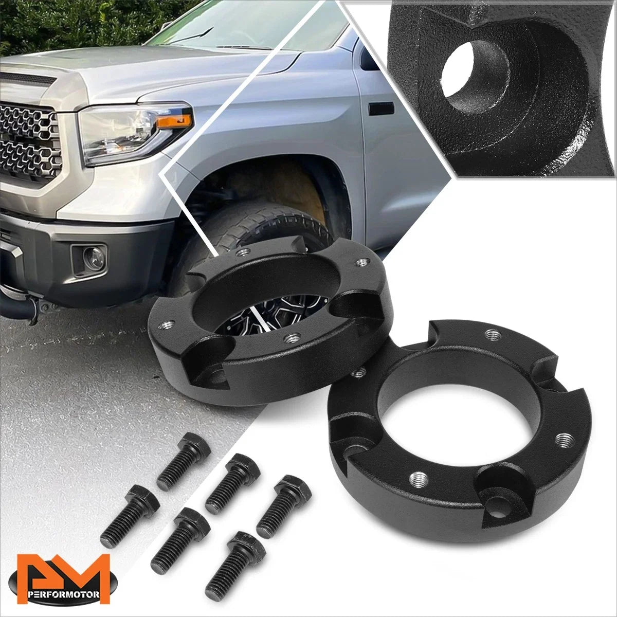 Front Strut Top Mount Spacer 2" for Sequoia/Tundra 2007-2022