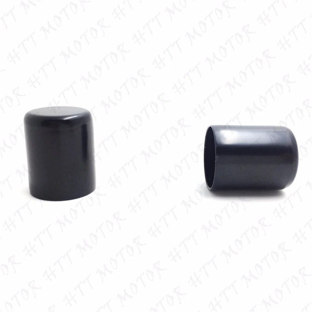 2X Black Docking Hardware Covers for Harley Touring FLHR FLHX FLHT FLTR CVO (2014–2023)