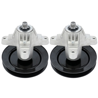 2X Spindle Assemblies for MTD 42" Deck (Fits 918-04456B, 618-04461)