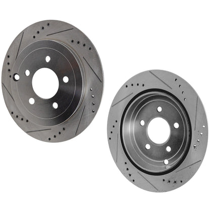 Rear Disc Rotors for Lincoln MKX & Ford Edge (2007–2010)
