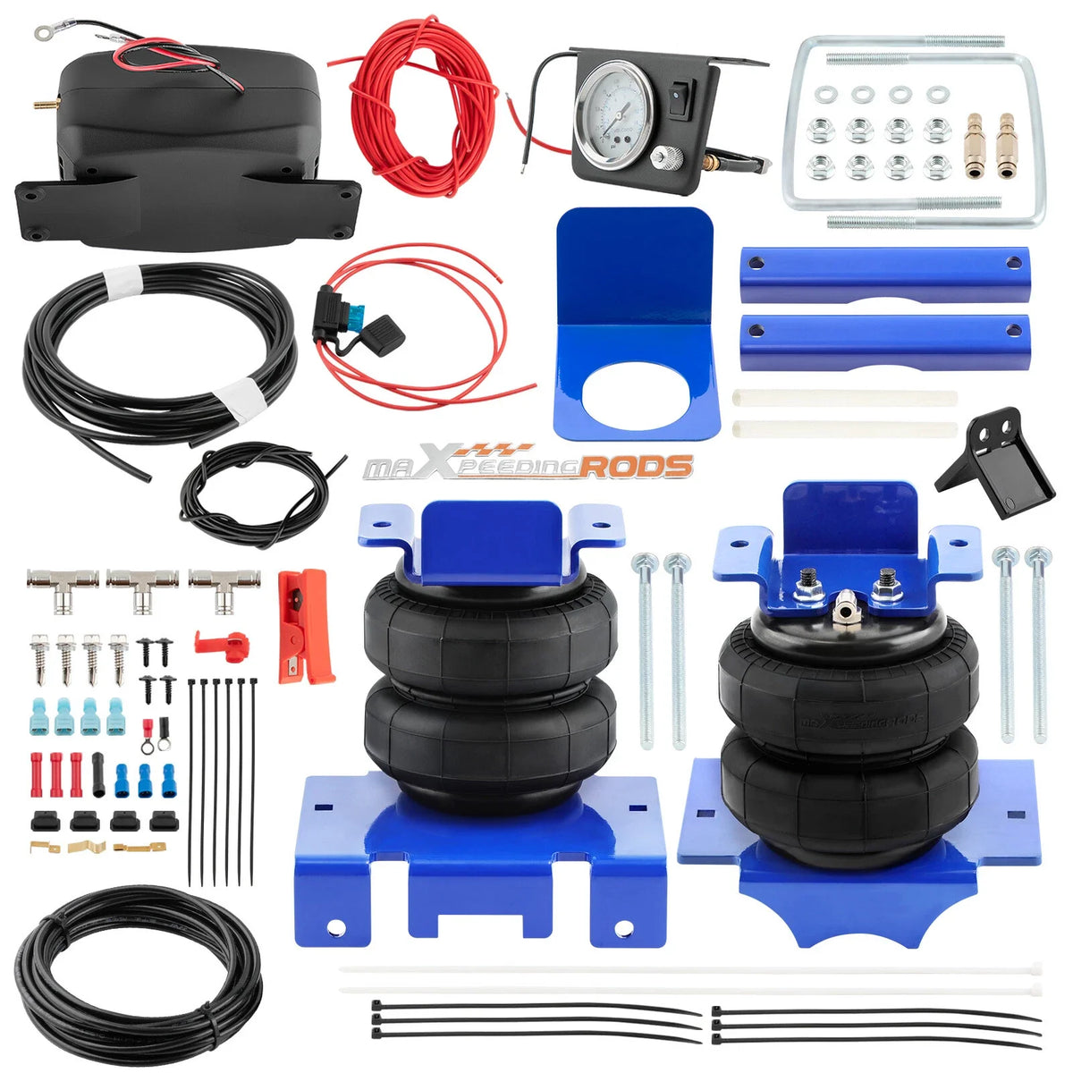 Air Suspension Compressor Kit for Dodge Ram 1500 (2002-2023) - Helper Springs