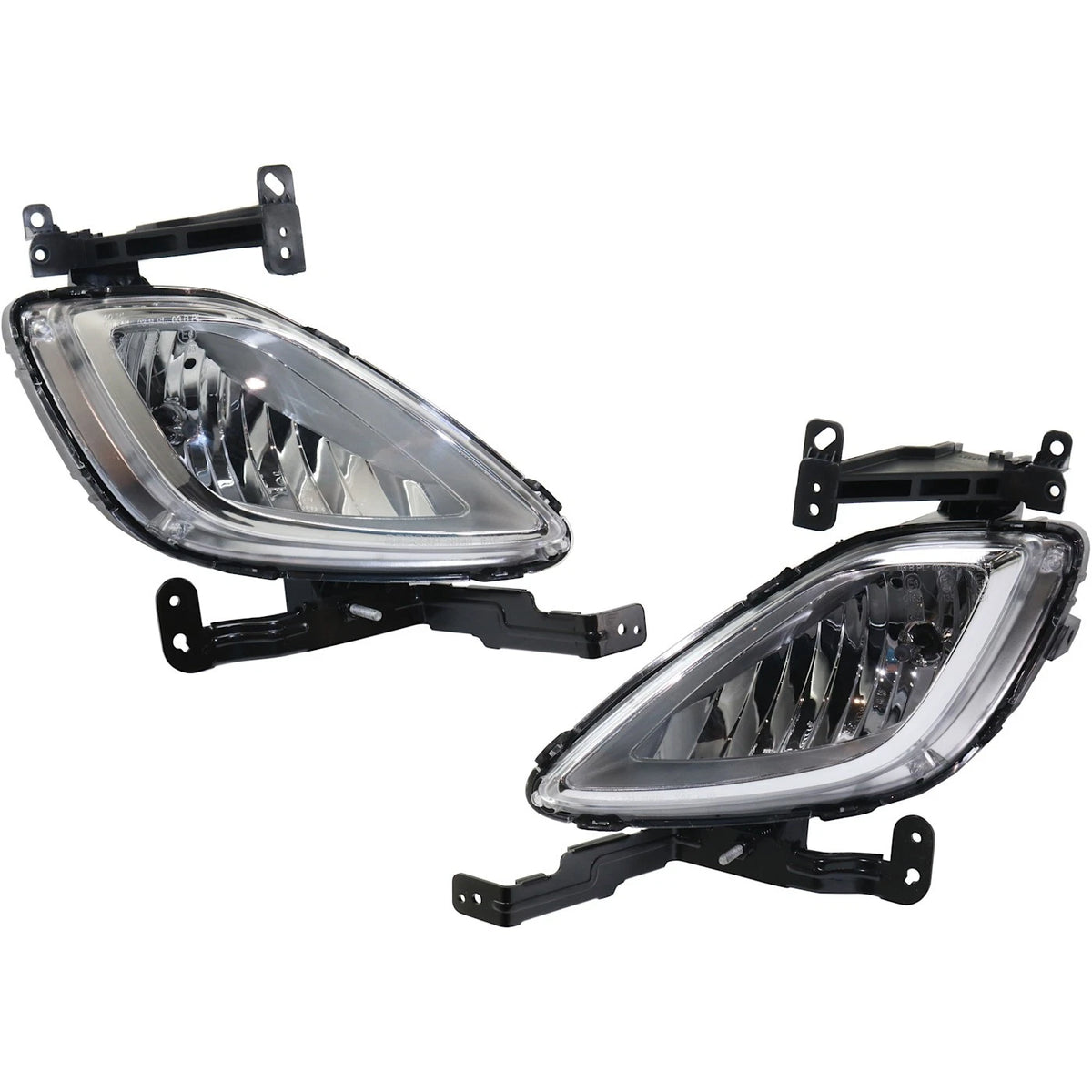 Fog Light Set for Hyundai Elantra (2011–2013) CAPA