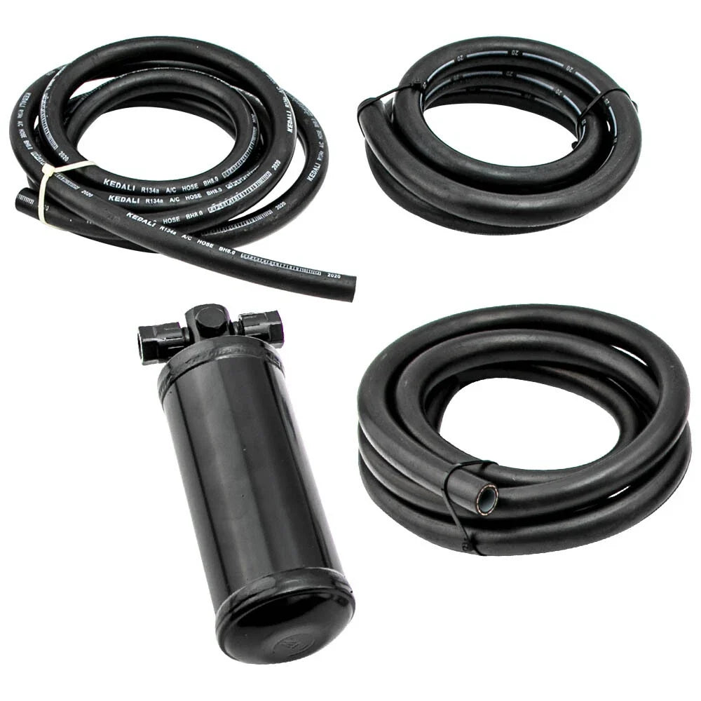 AC Air Conditioning Hose Kit for - R-Ring Fittings, Extended Length
