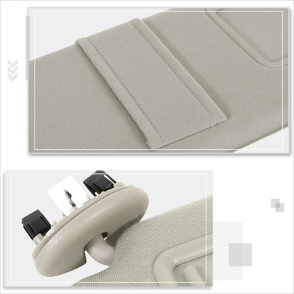Vanity Light Sun Visor for 2007-2011 Toyota Camry - Driver Side