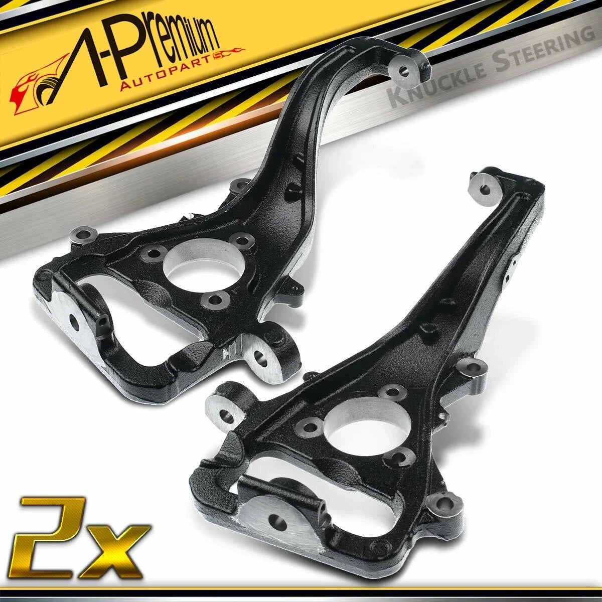 Pair Front Steering Knuckle for Ford Explorer (2006–2010)