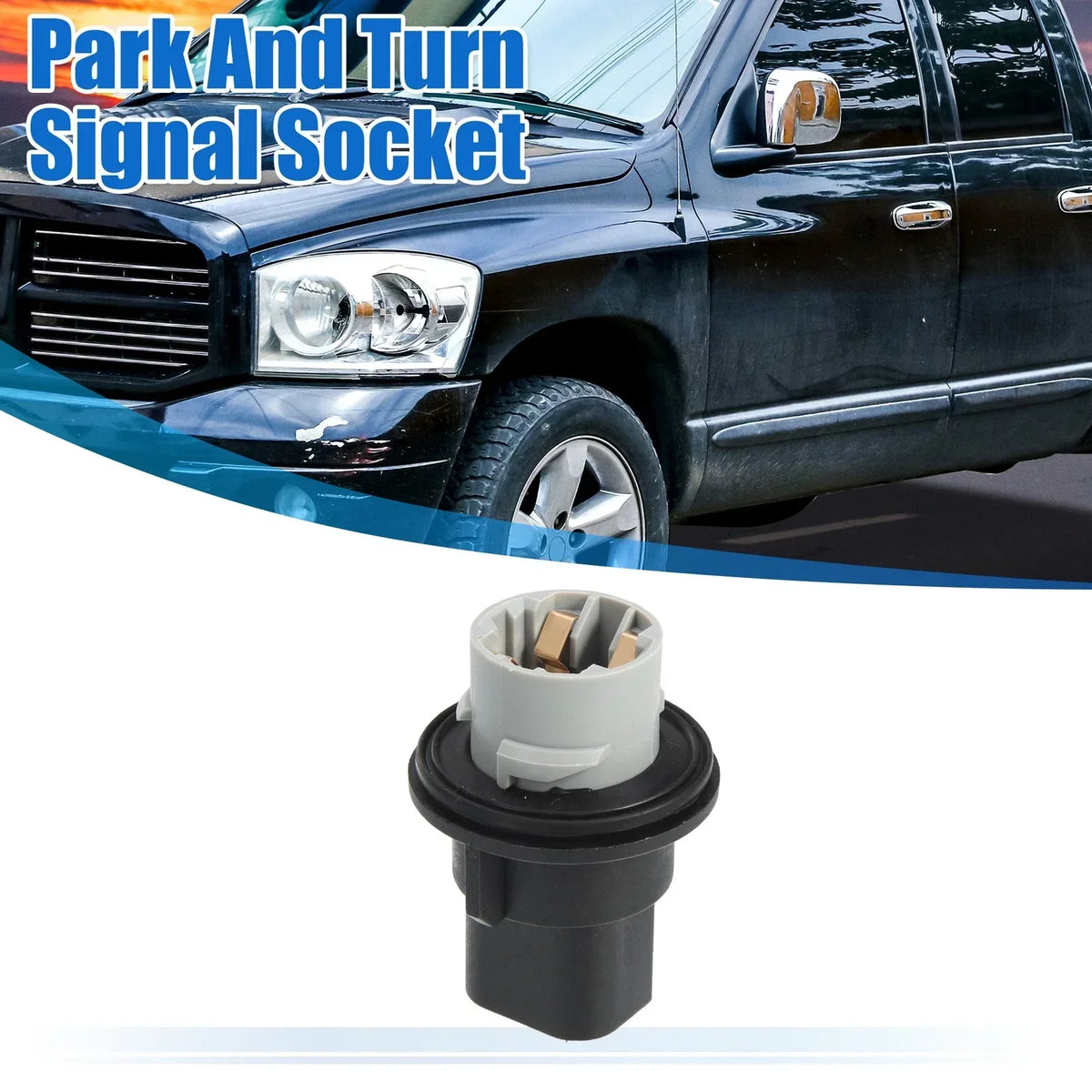 Park & Turn Signal Bulb Base for 2002-2008 Dodge Ram