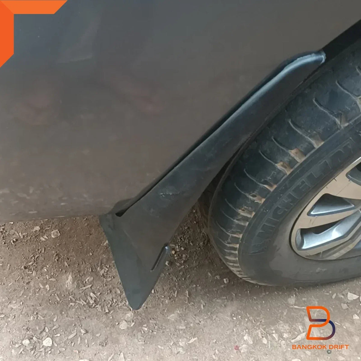Set of Rear Mud Flaps for Mazda BT-50 UR UP (2012-2020)