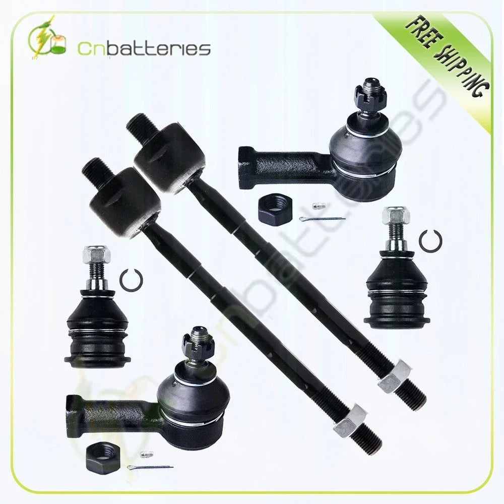 6pc Upper Ball Joints Suspension Kit for 1995-2000 Dodge Avenger